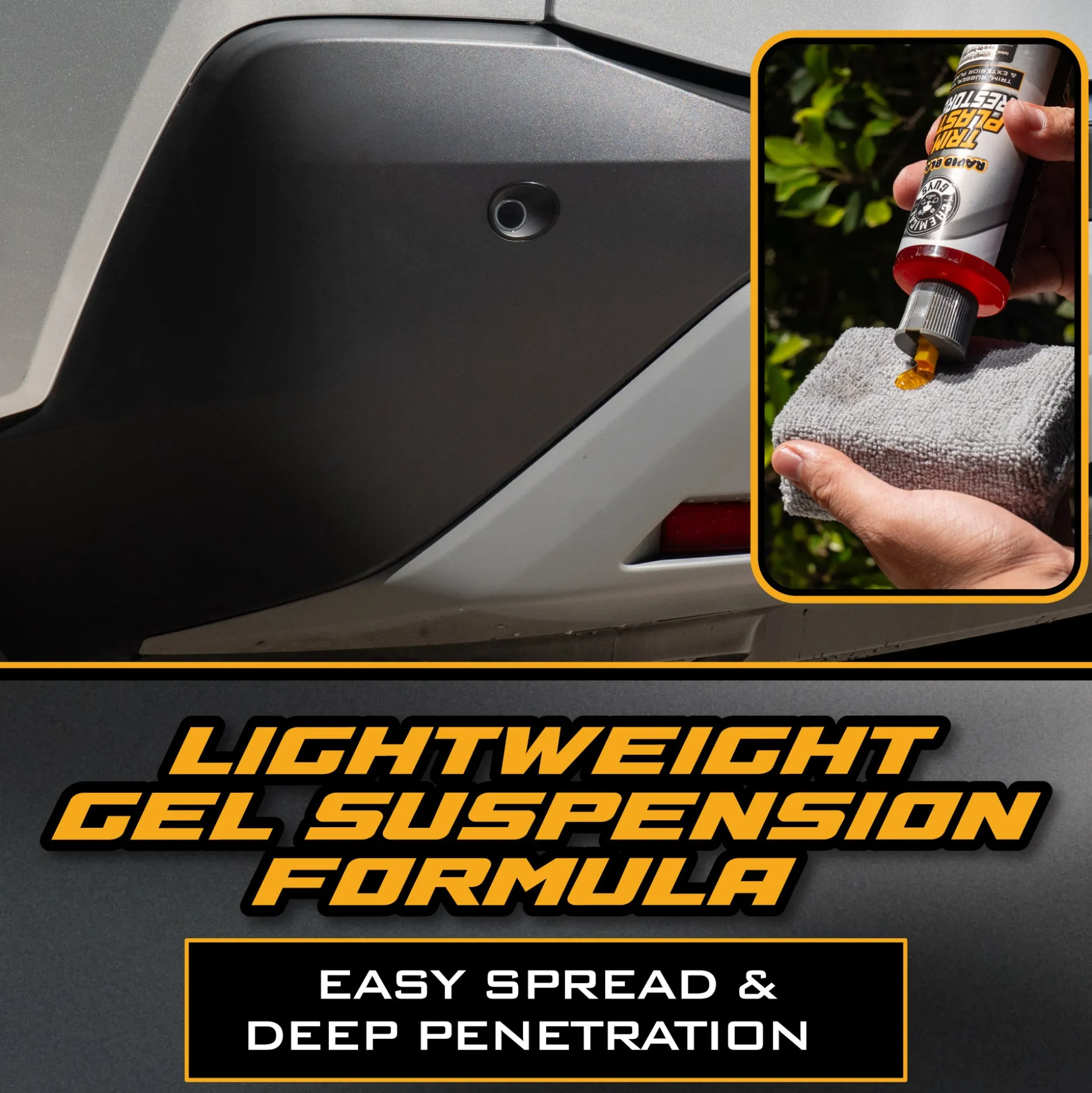 Rapid Black Trim & Plastic Restoration Kit