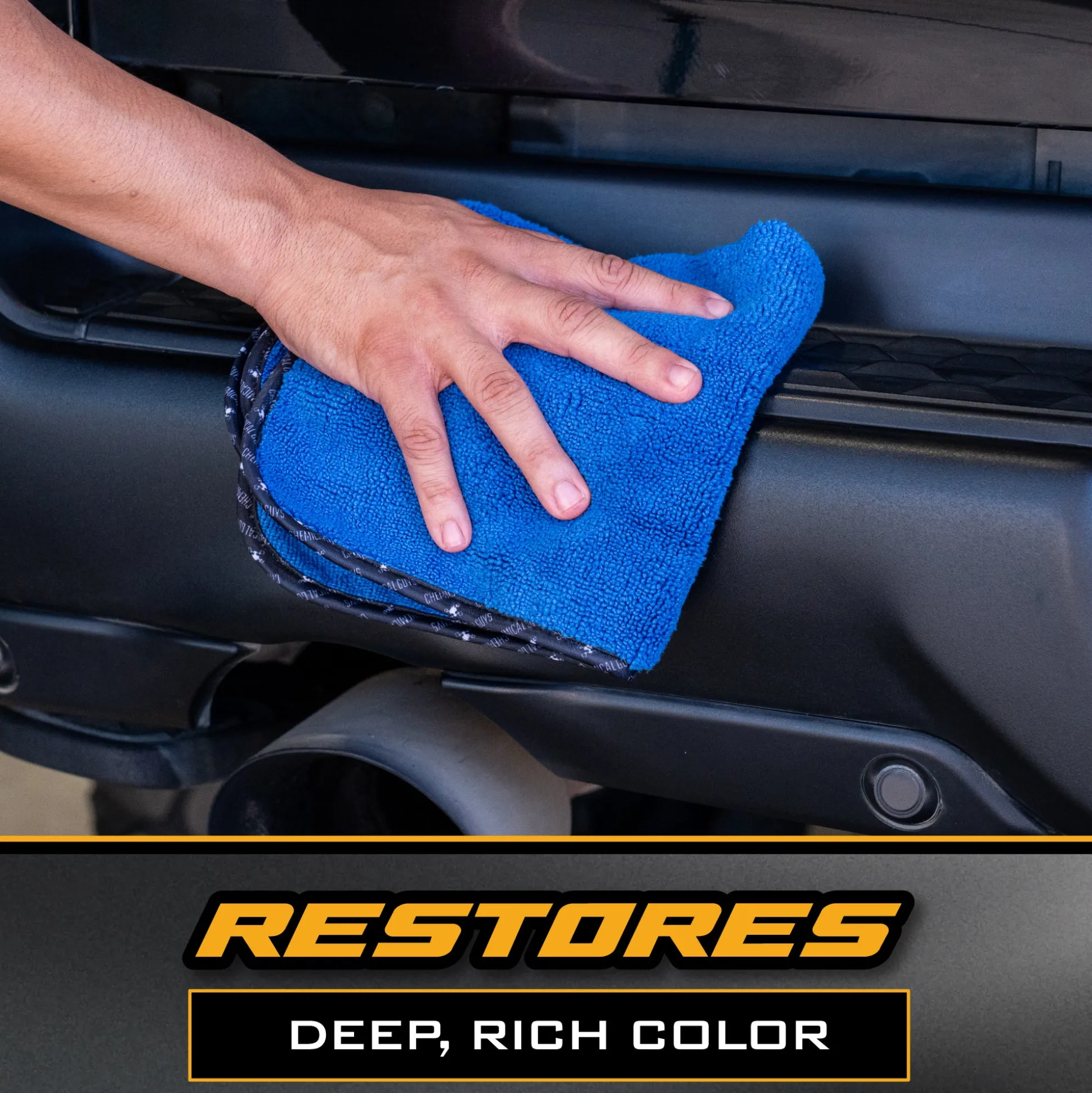 Rapid Black Trim & Plastic Restoration Kit