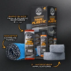 Rapid Black Trim & Plastic Restoration Kit