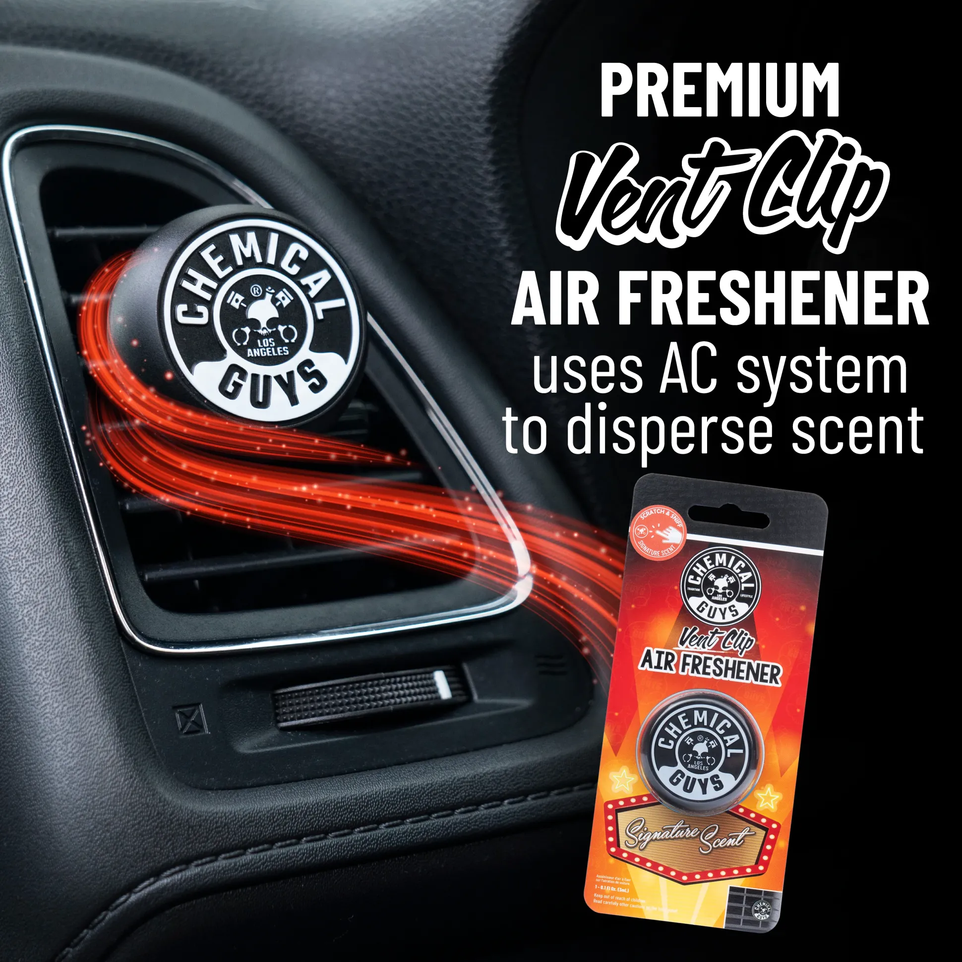 Signature Scent Vent Clip Air Freshener