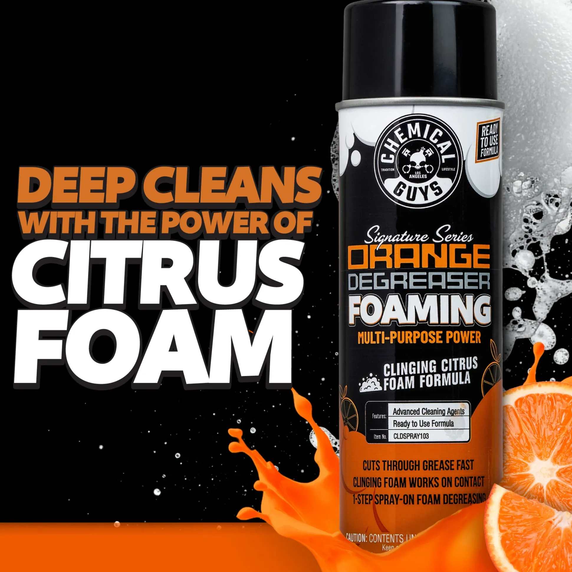 Signature Series Orange Degreaser Foaming Aerosol