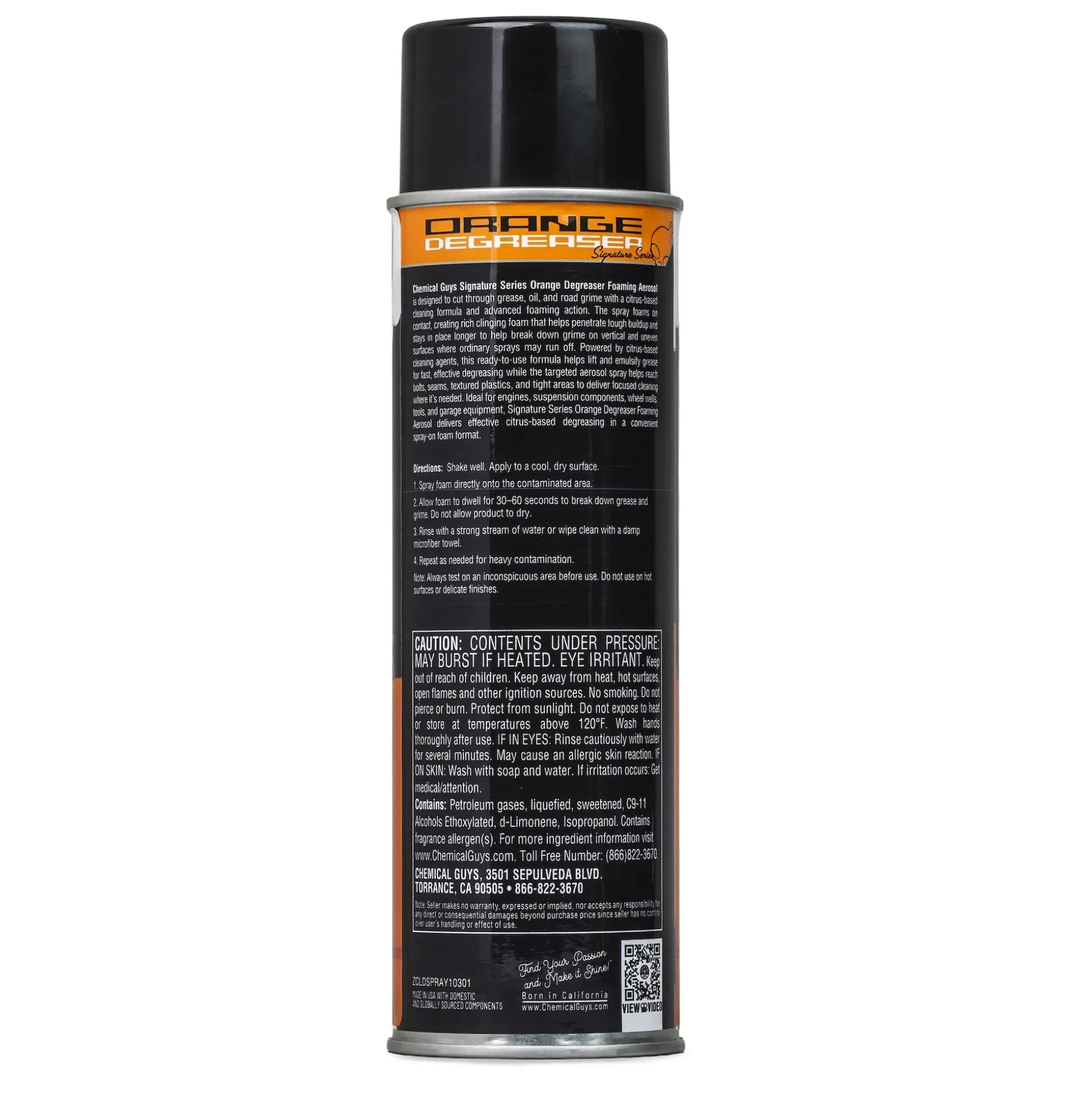 Signature Series Orange Degreaser Foaming Aerosol