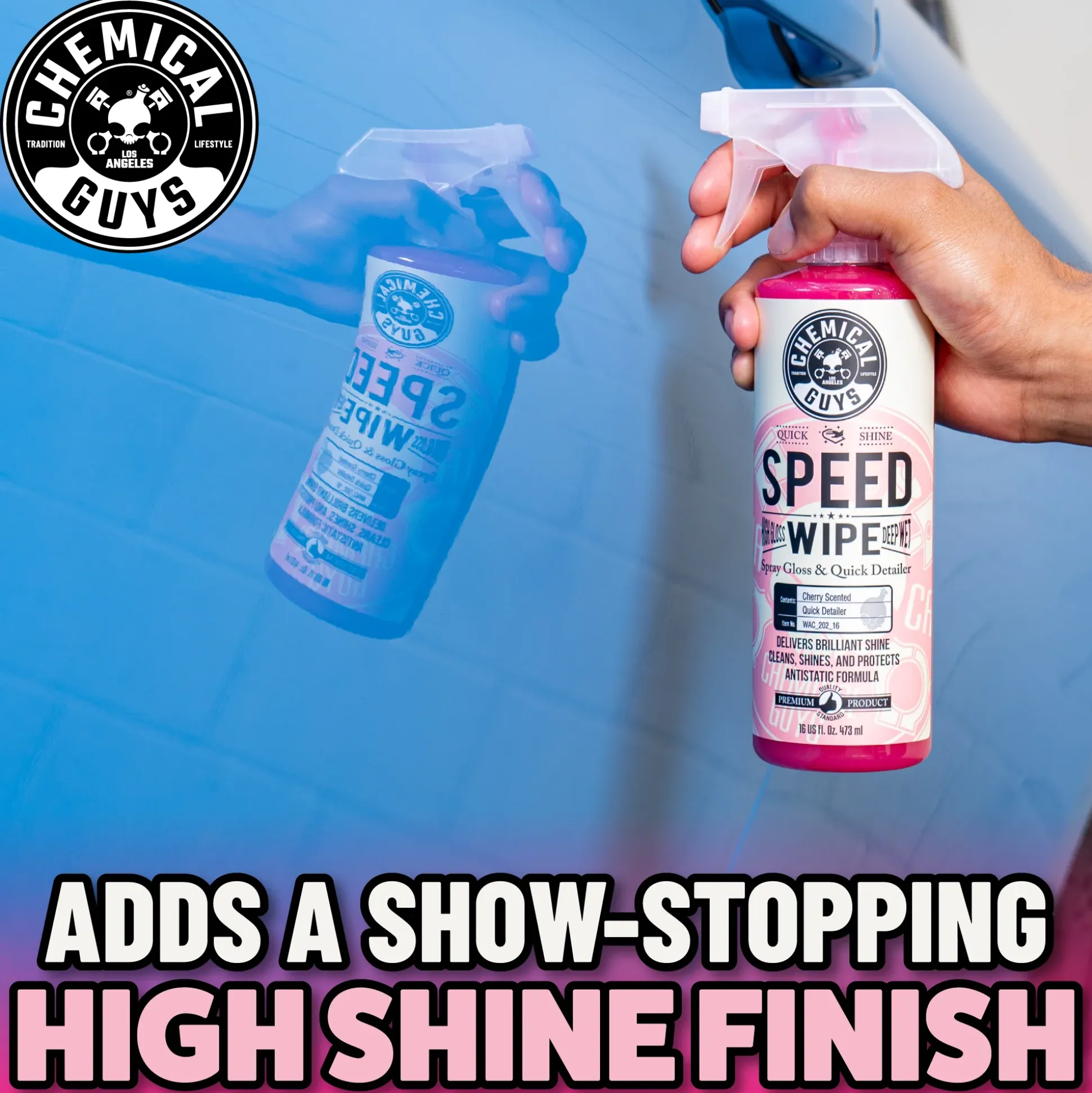 Speed Wipe Quick Detailer & High Shine Spray Gloss