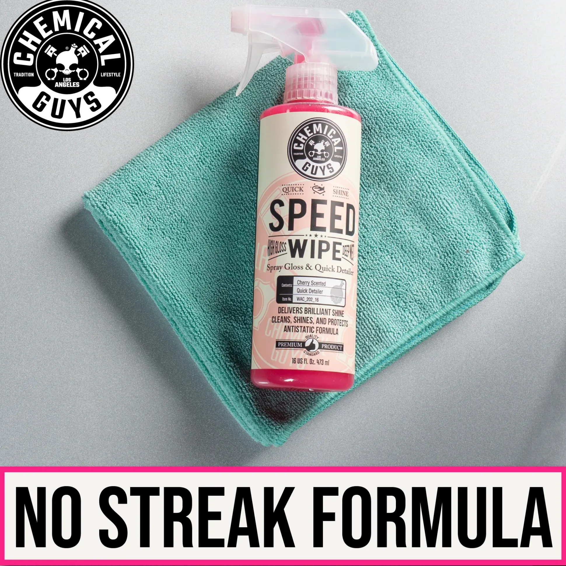 Speed Wipe Quick Detailer & High Shine Spray Gloss