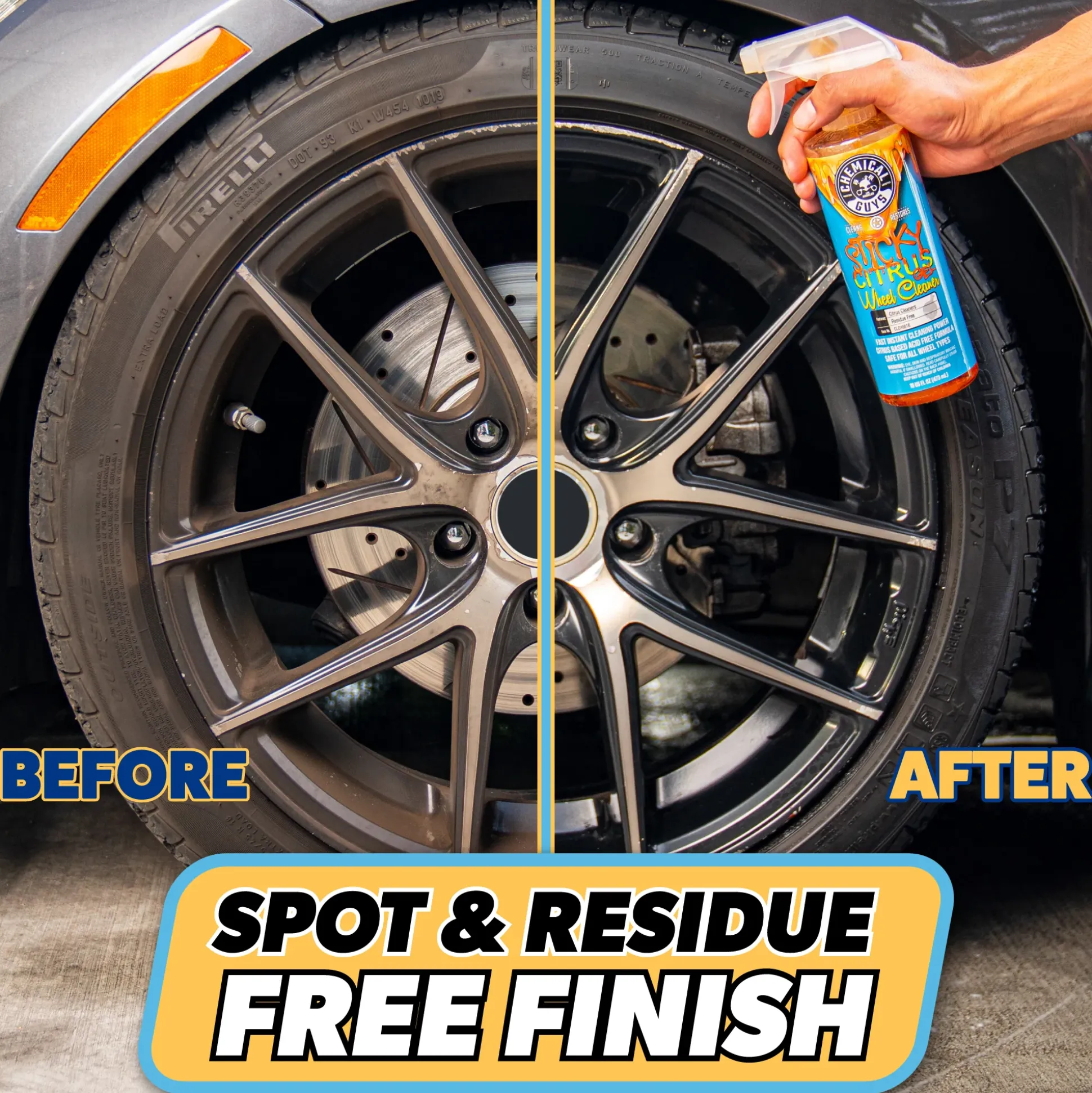 Sticky Citrus Wheel Cleaning Concentrate Bundle