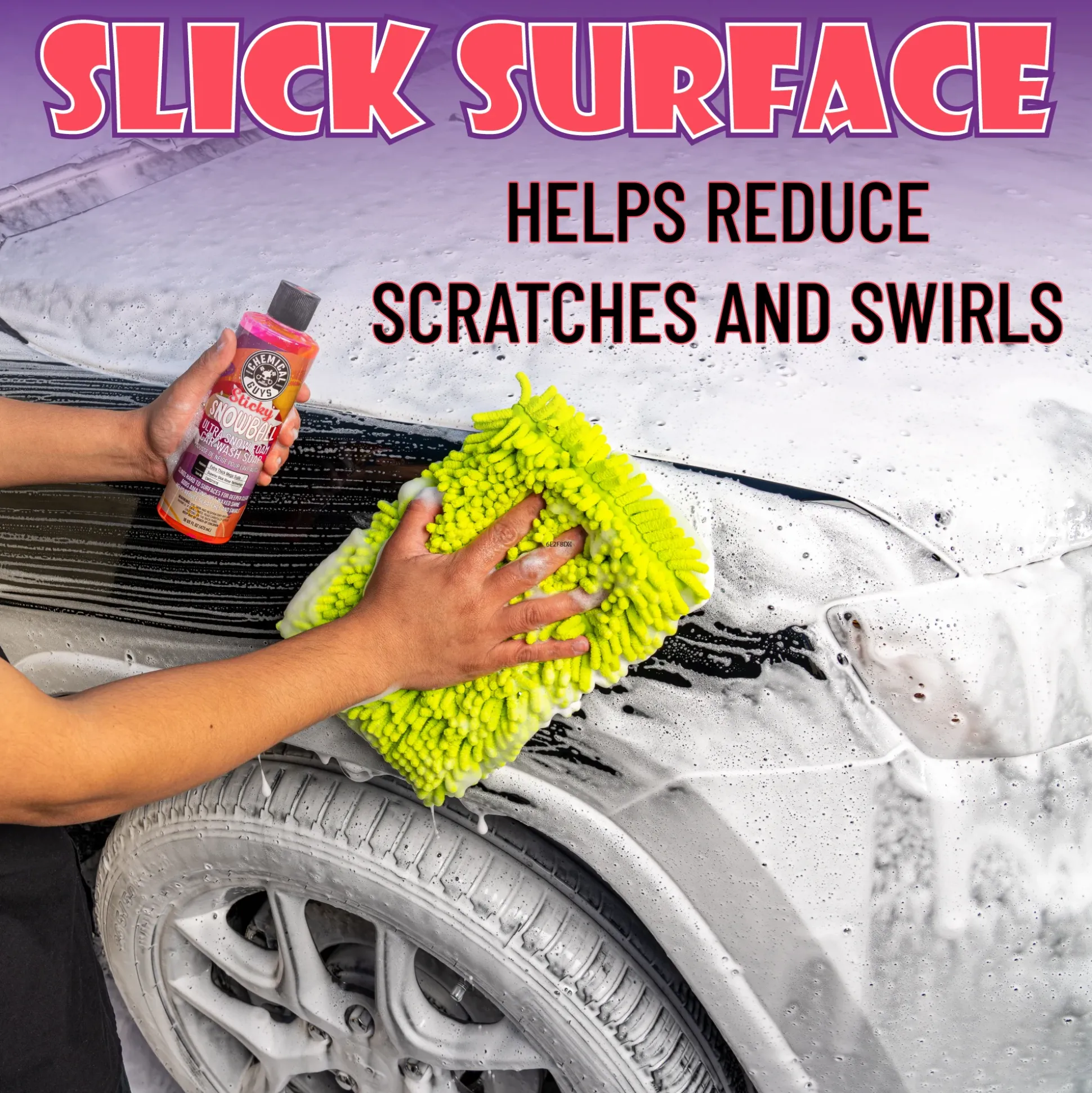 Sticky Snowball Ultra Snow Foam Car Wash