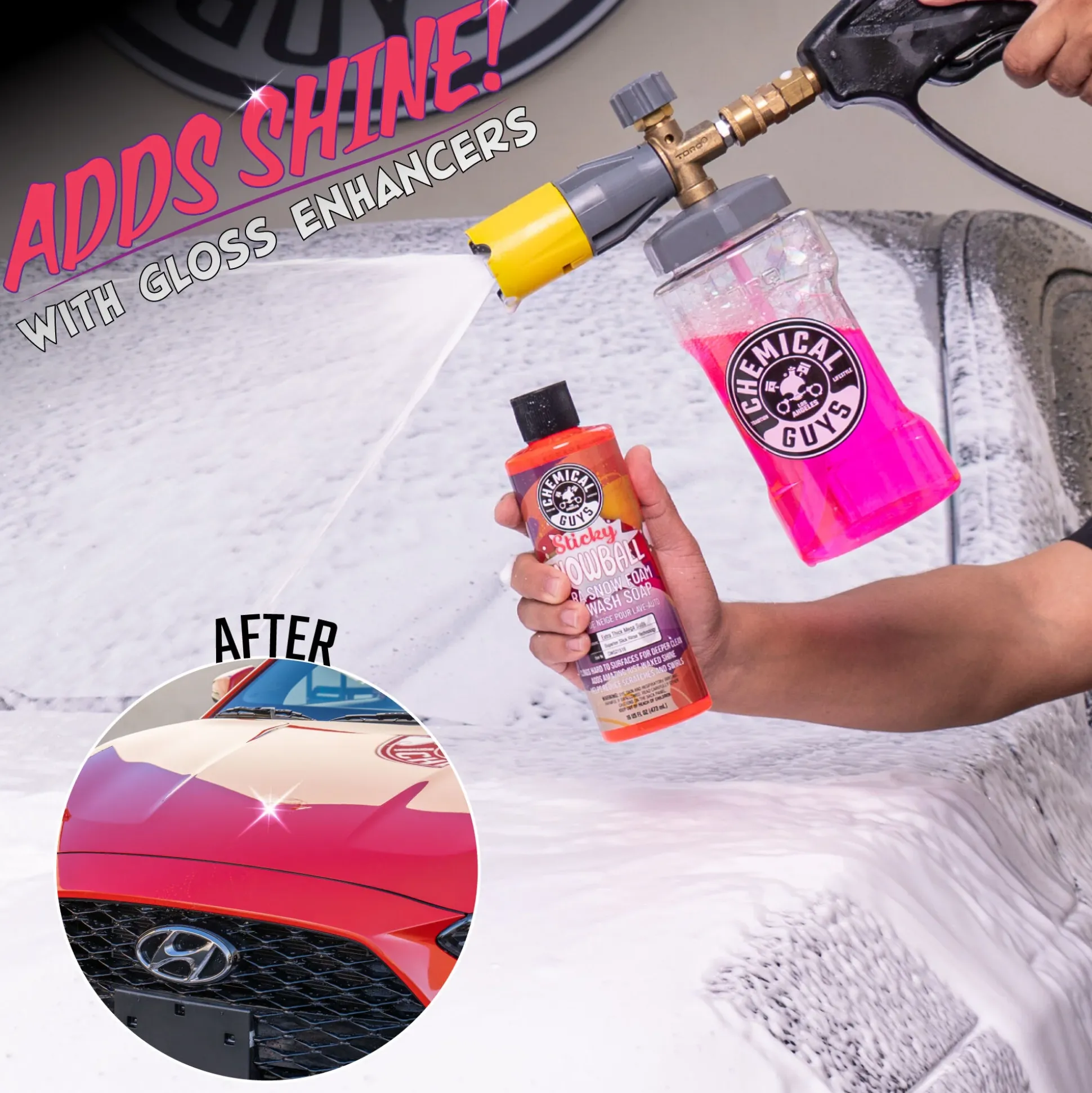 Sticky Snowball Ultra Snow Foam Car Wash