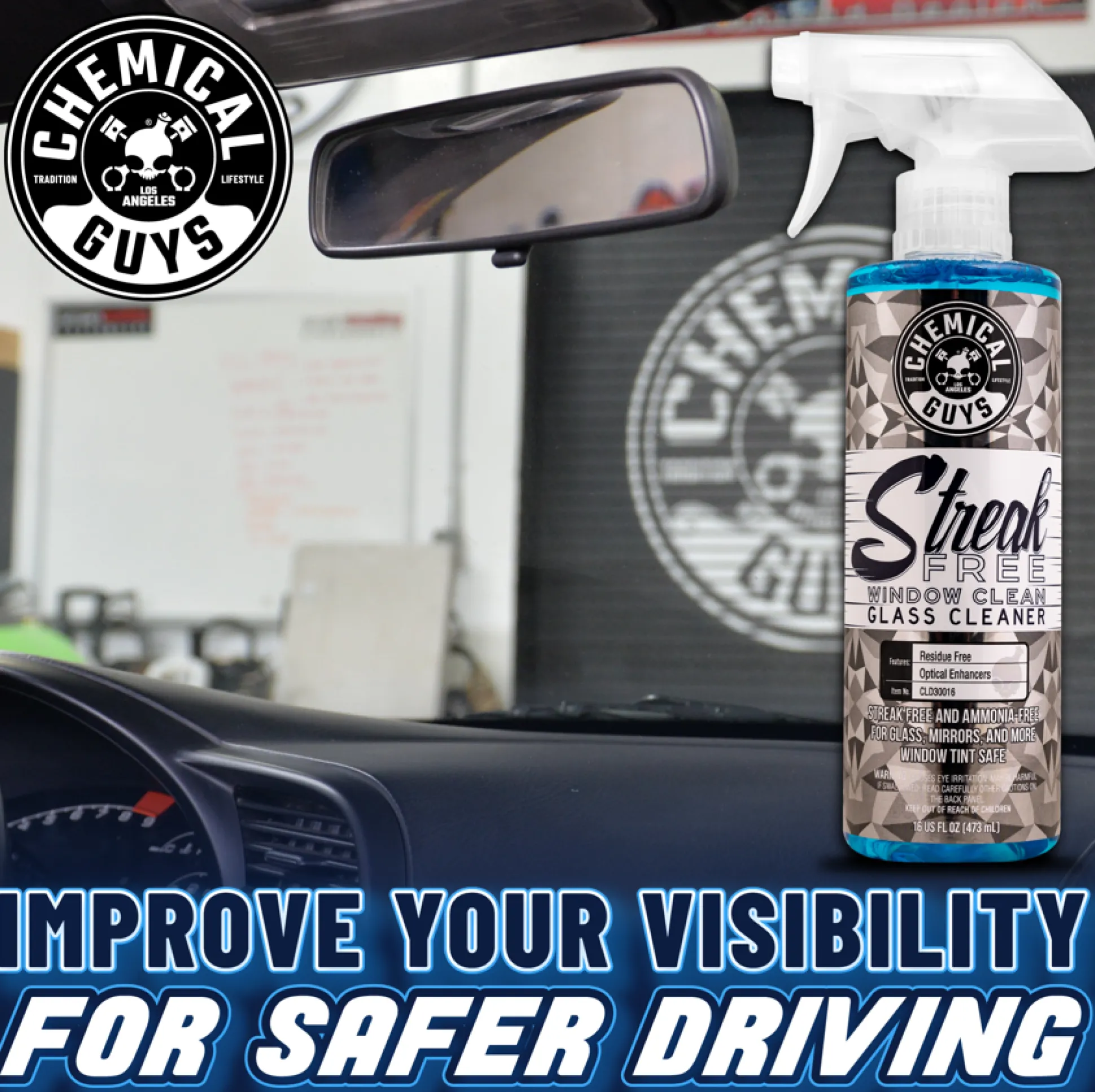 Streak Free Window Clean Glass Cleaner