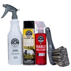 The Diablo Wheel Cleaning & Tire Foaming Shine Kit