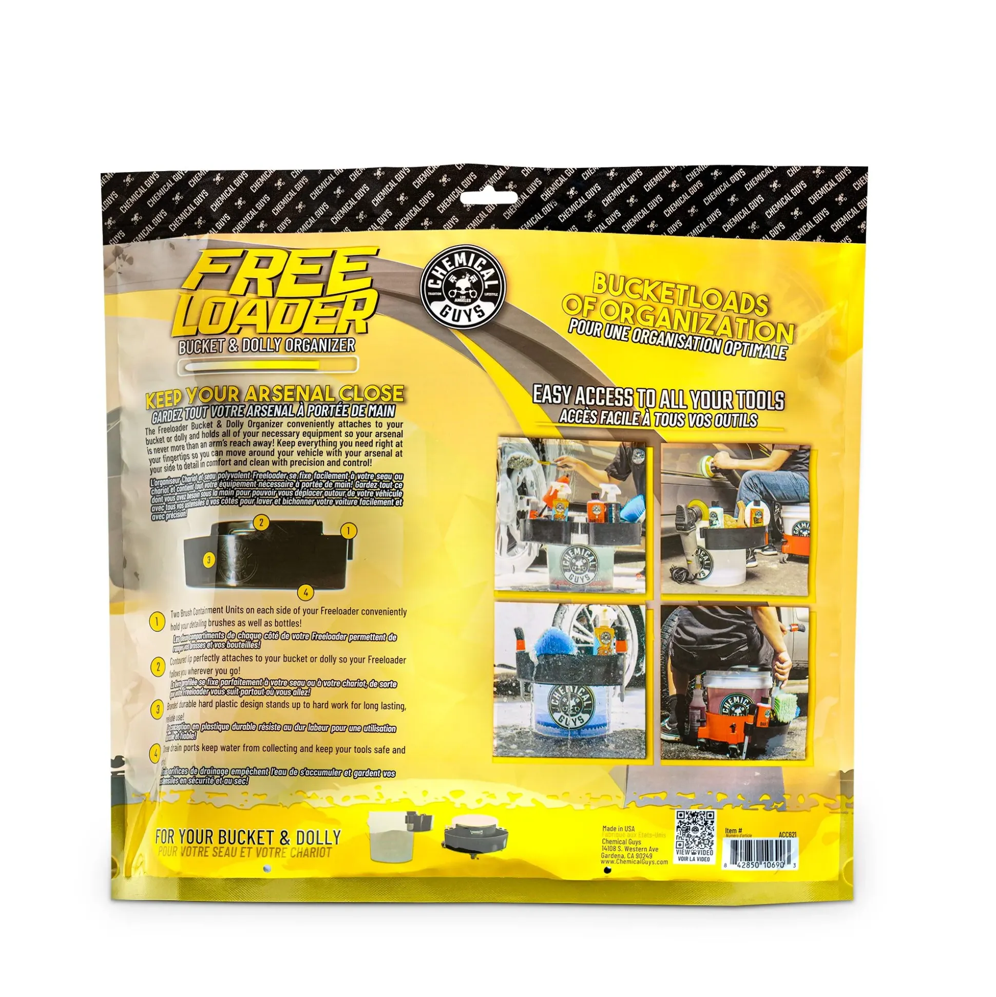 The Freeloader Bucket & Dolly Organizer