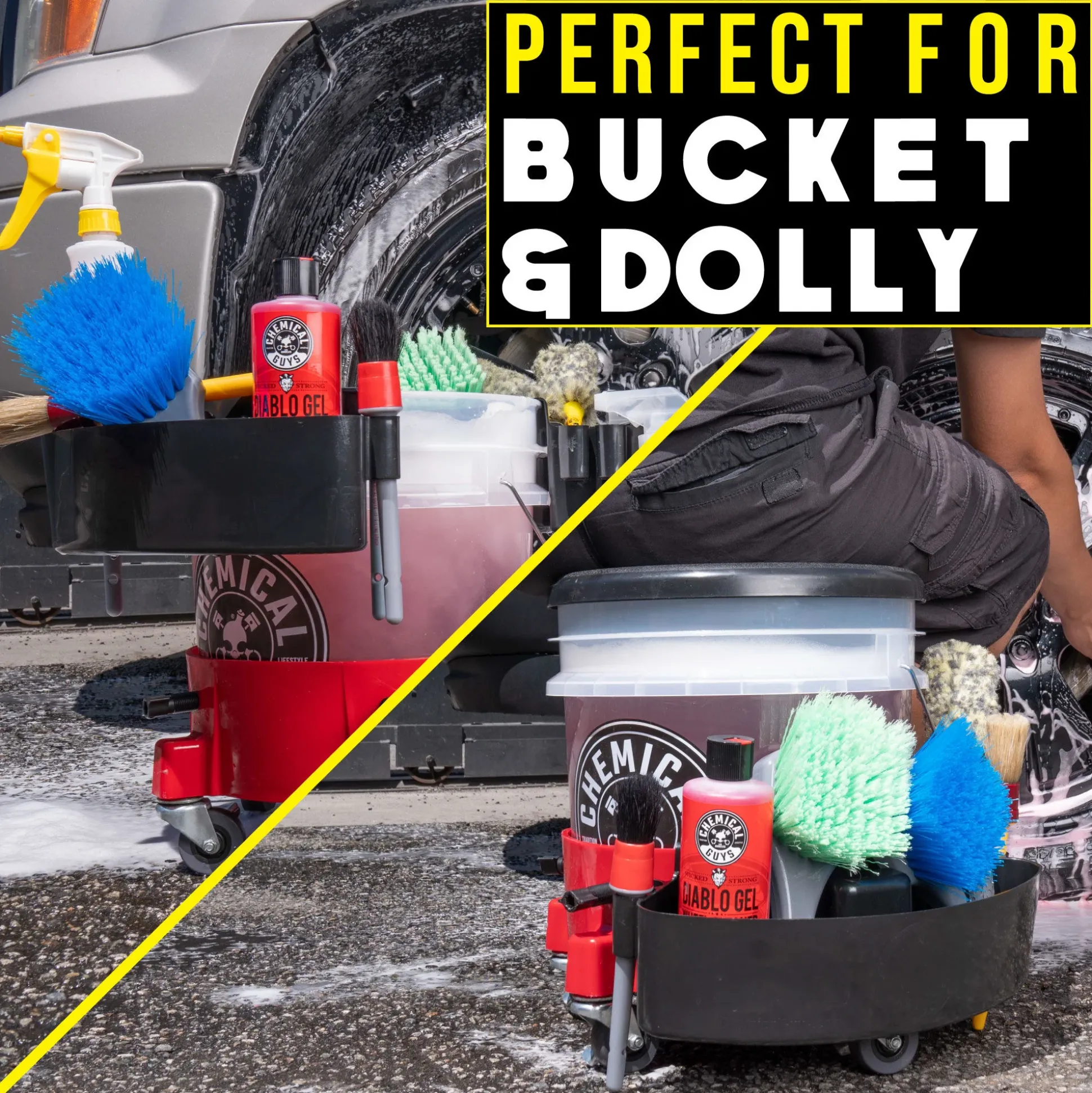 The Freeloader Bucket & Dolly Organizer