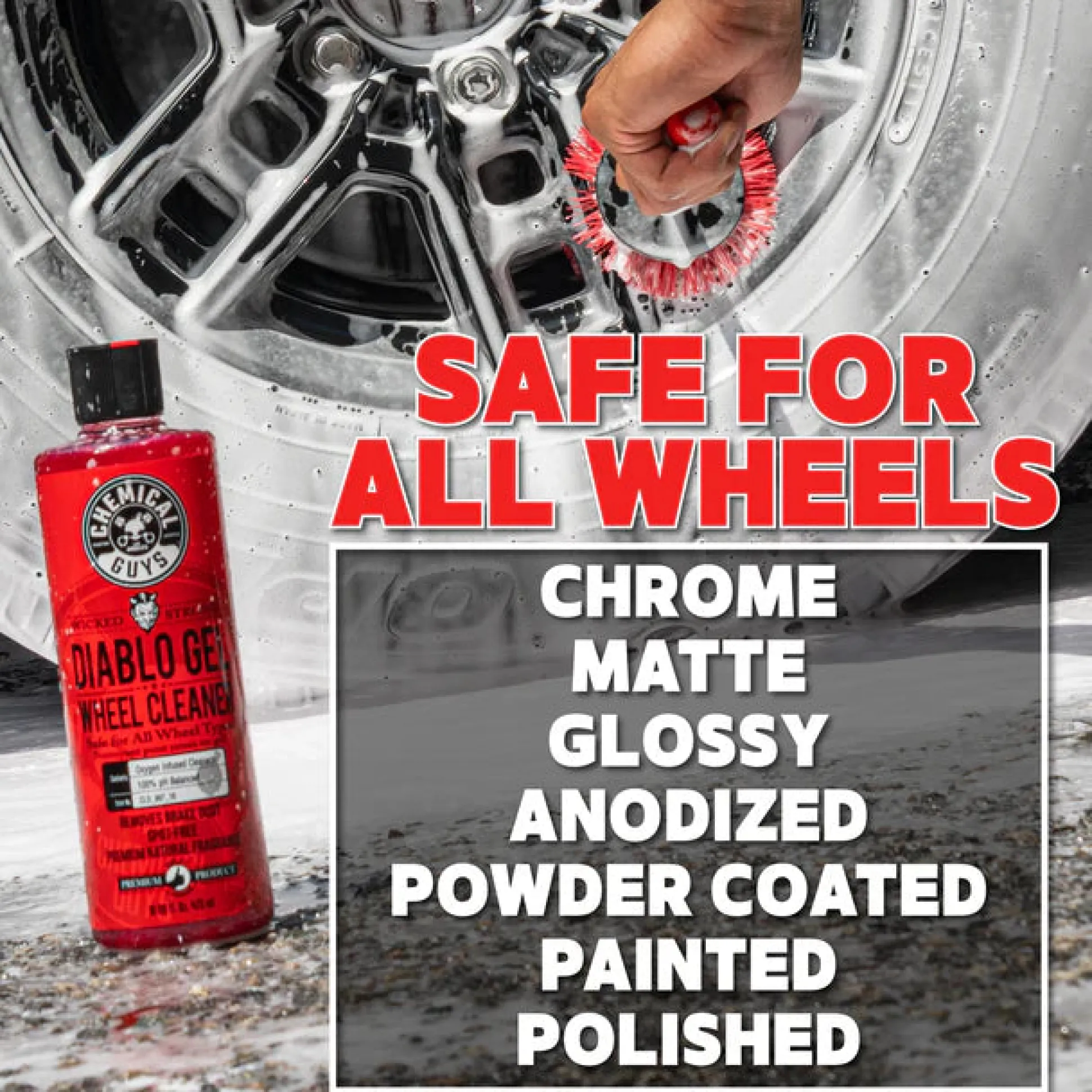 The Galactic Infused Foam & Shine Tire Kit