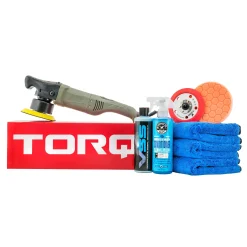 TORQ10FX Random Orbital Polisher Kit One-Step Scratch and Swirl Remover Kit (8 Items)