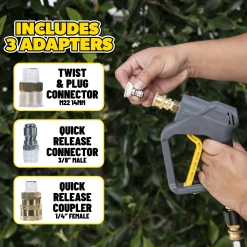 TORQ Snubby Pressure Washer Gun - Foam Cannon Attachment
