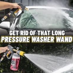 TORQ Snubby Pressure Washer Gun - Foam Cannon Attachment