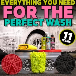 Wash and Gloss Two-Bucket Method Deluxe Kit w/Lids