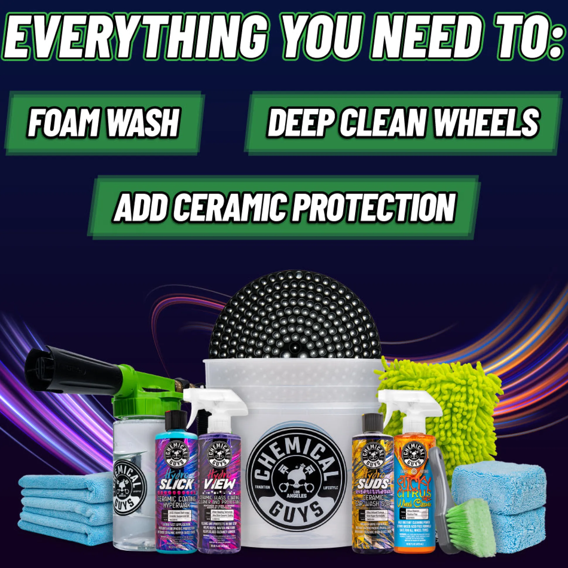 Wash, Blast, & Dry Ceramic Ultimate Kit