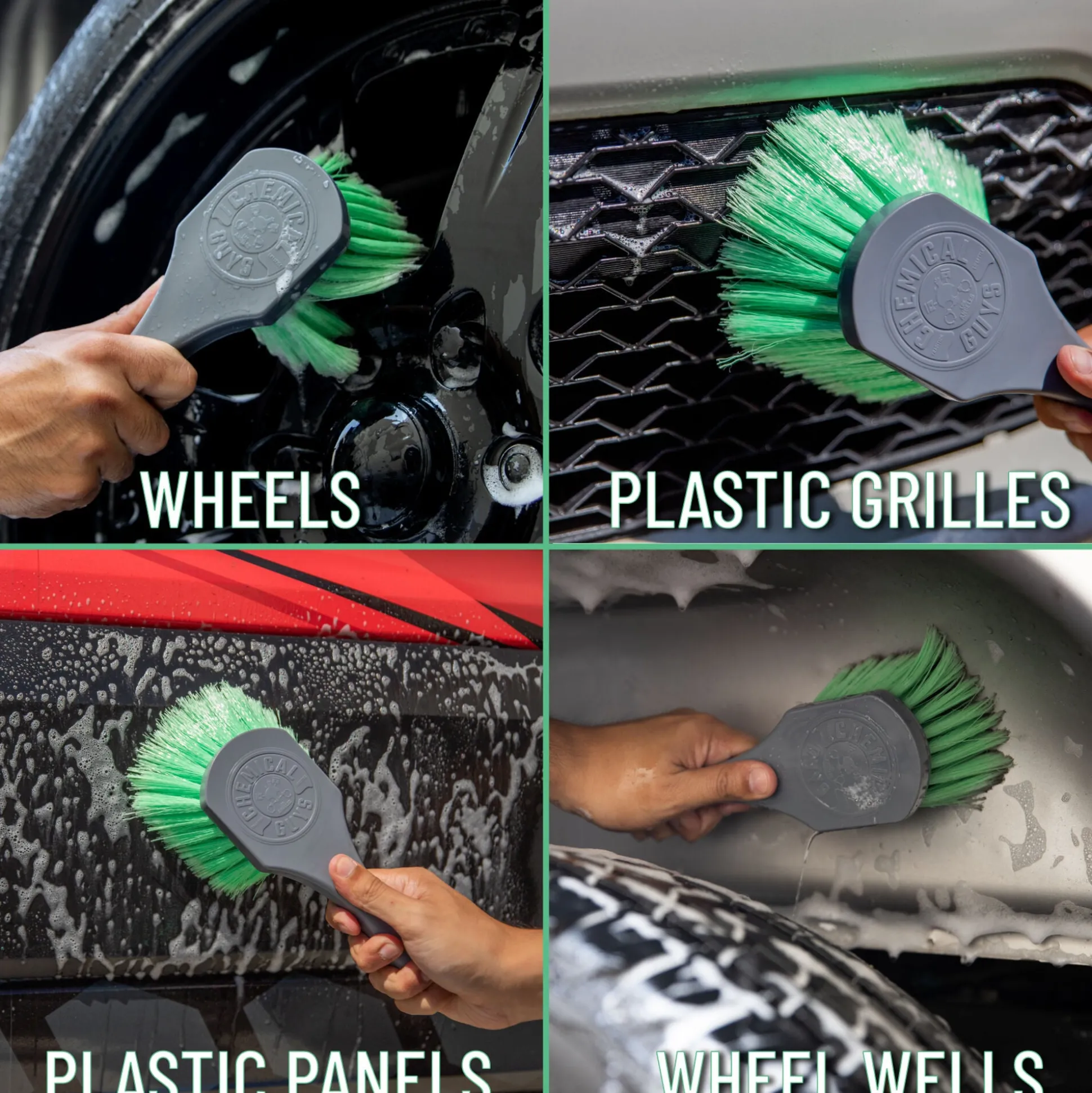 Wheelie All Exterior Surface And Wheel Brush